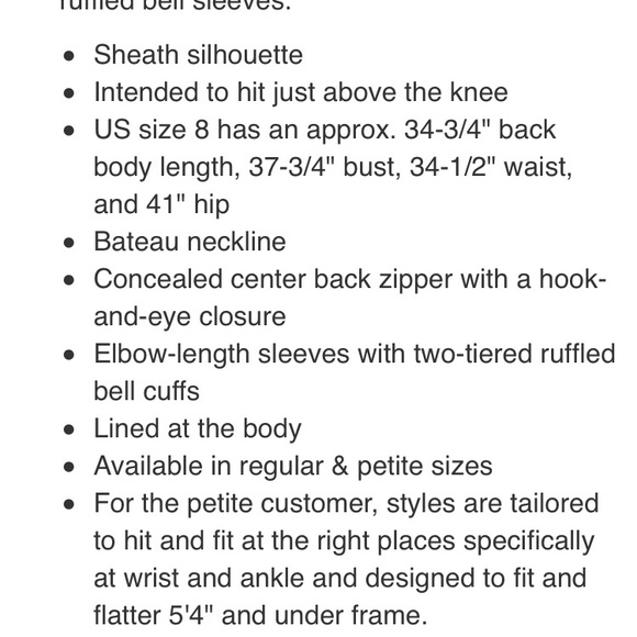 🚫SOLD🚫 Lauren by Ralph Lauren Ruffled - Picture 3 of 3